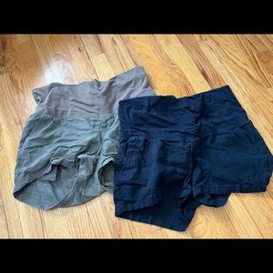 Maternity shorts